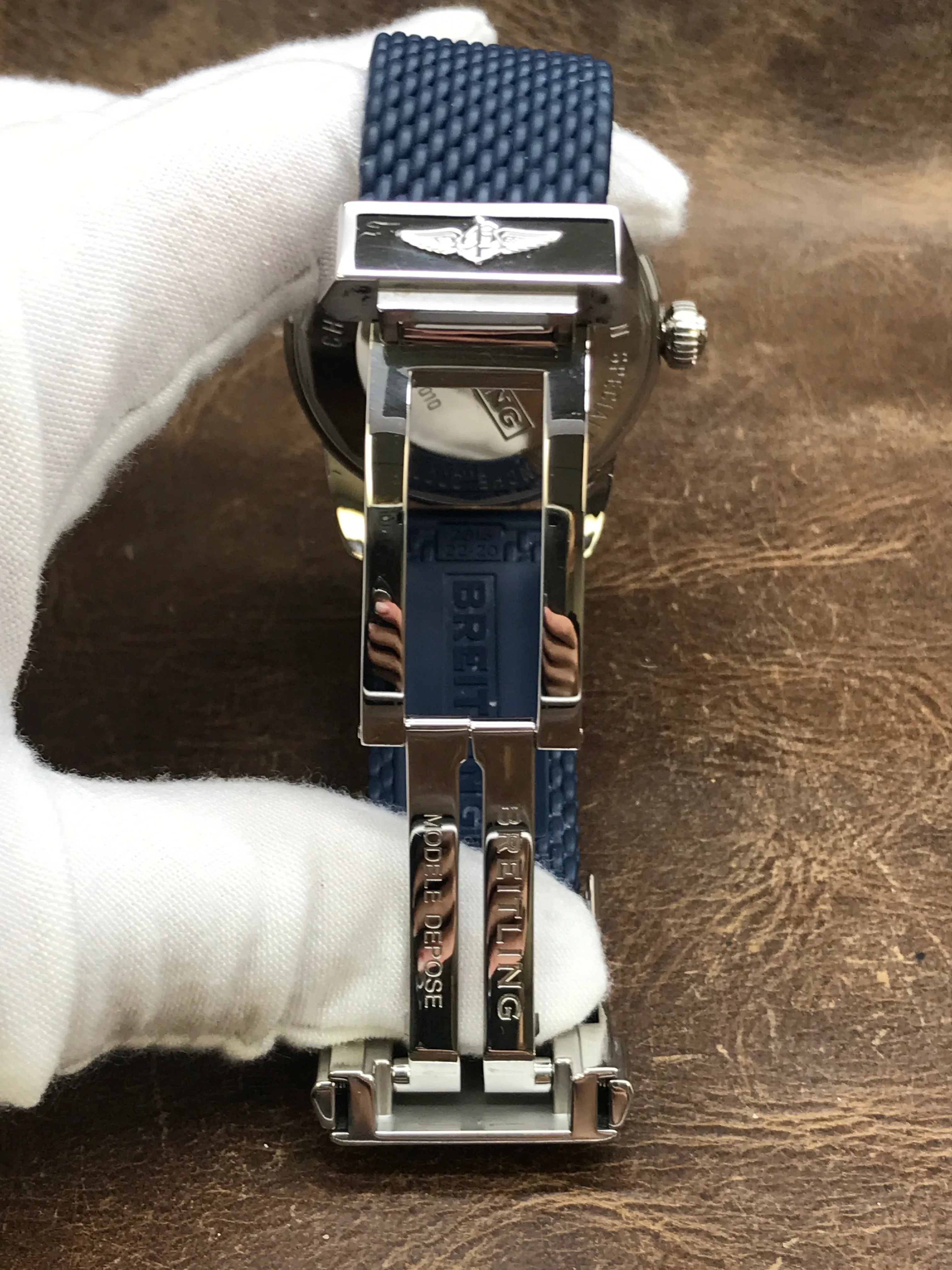 Breitling SUPEROCEAN HERITAGE B20  UB2010161C1S1 Blue Dial Automatic Men's Watch