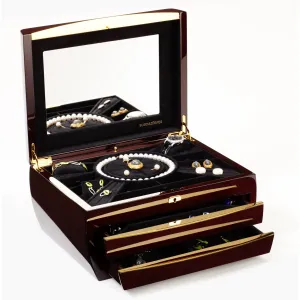 BUBEN & ZÖRWEG Cosmopolitan Collection Jewelry Case In Classique