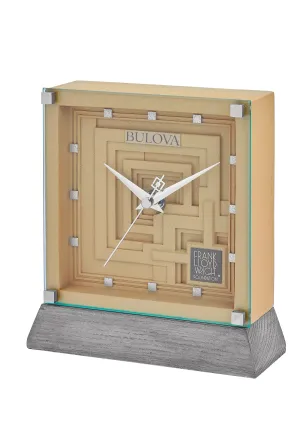 Bulova  Frank Lloyd Wright - C    Clock