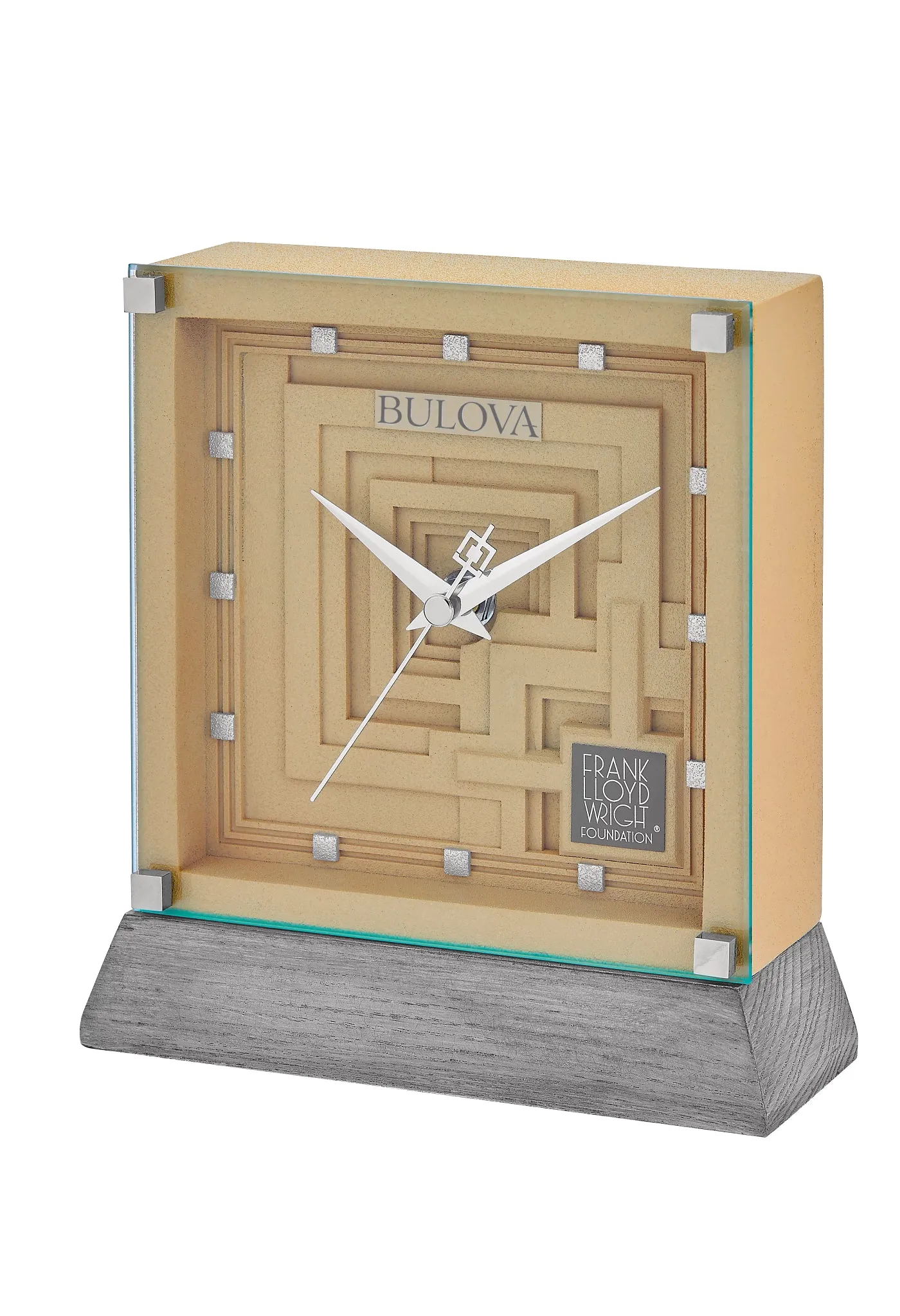 Bulova  Frank Lloyd Wright - C    Clock