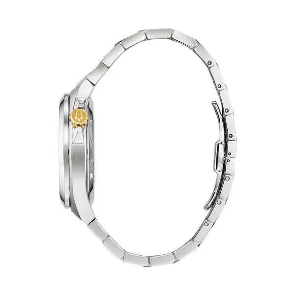 Bulova Maquina Mens Automatic Stainless Steel Watch