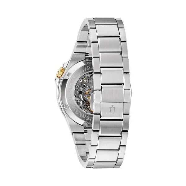 Bulova Maquina Mens Automatic Stainless Steel Watch