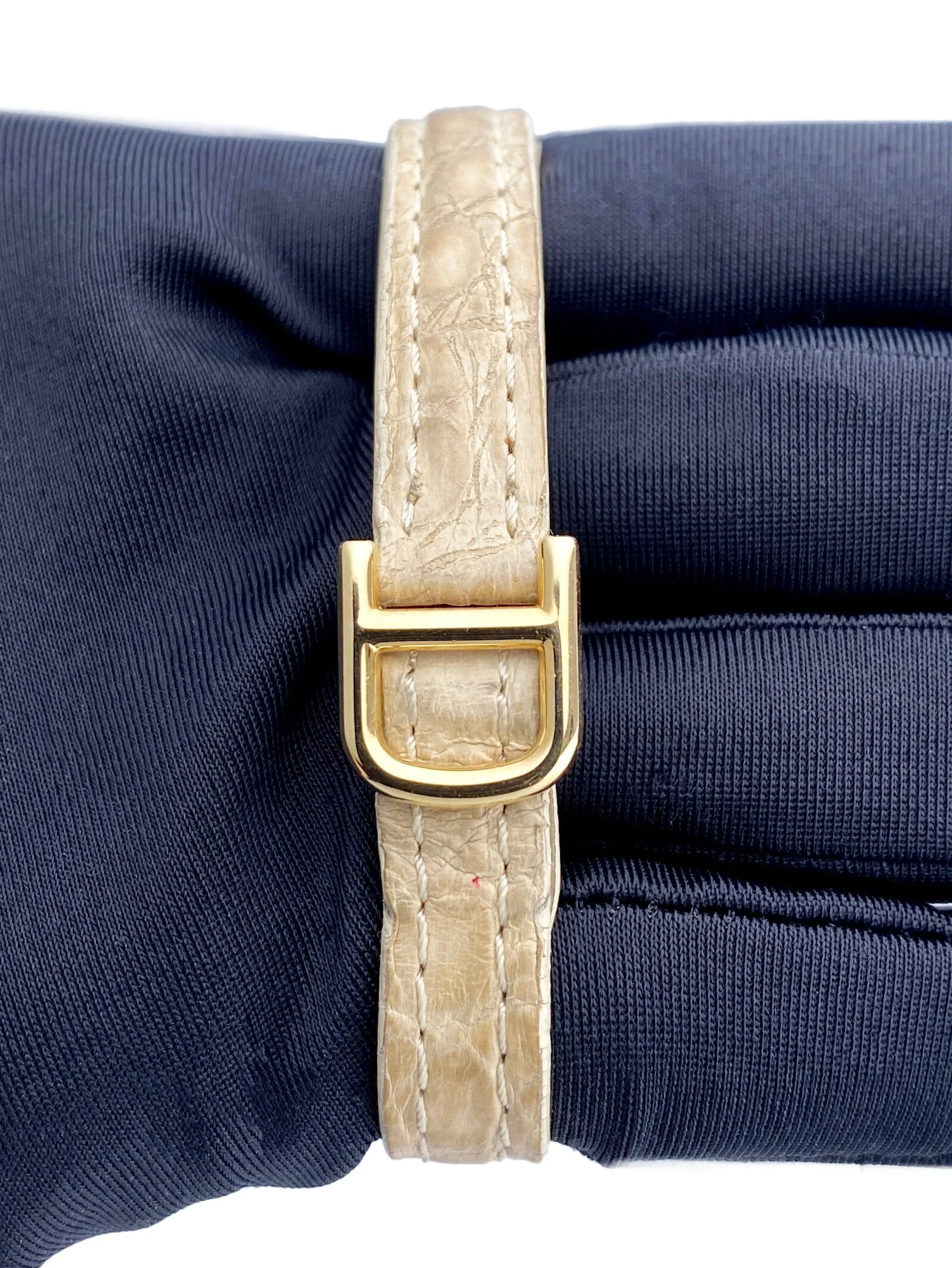 Cartier Baignoire Mini WB504731 Diamond 18k Yellow Gold Ladies Watch