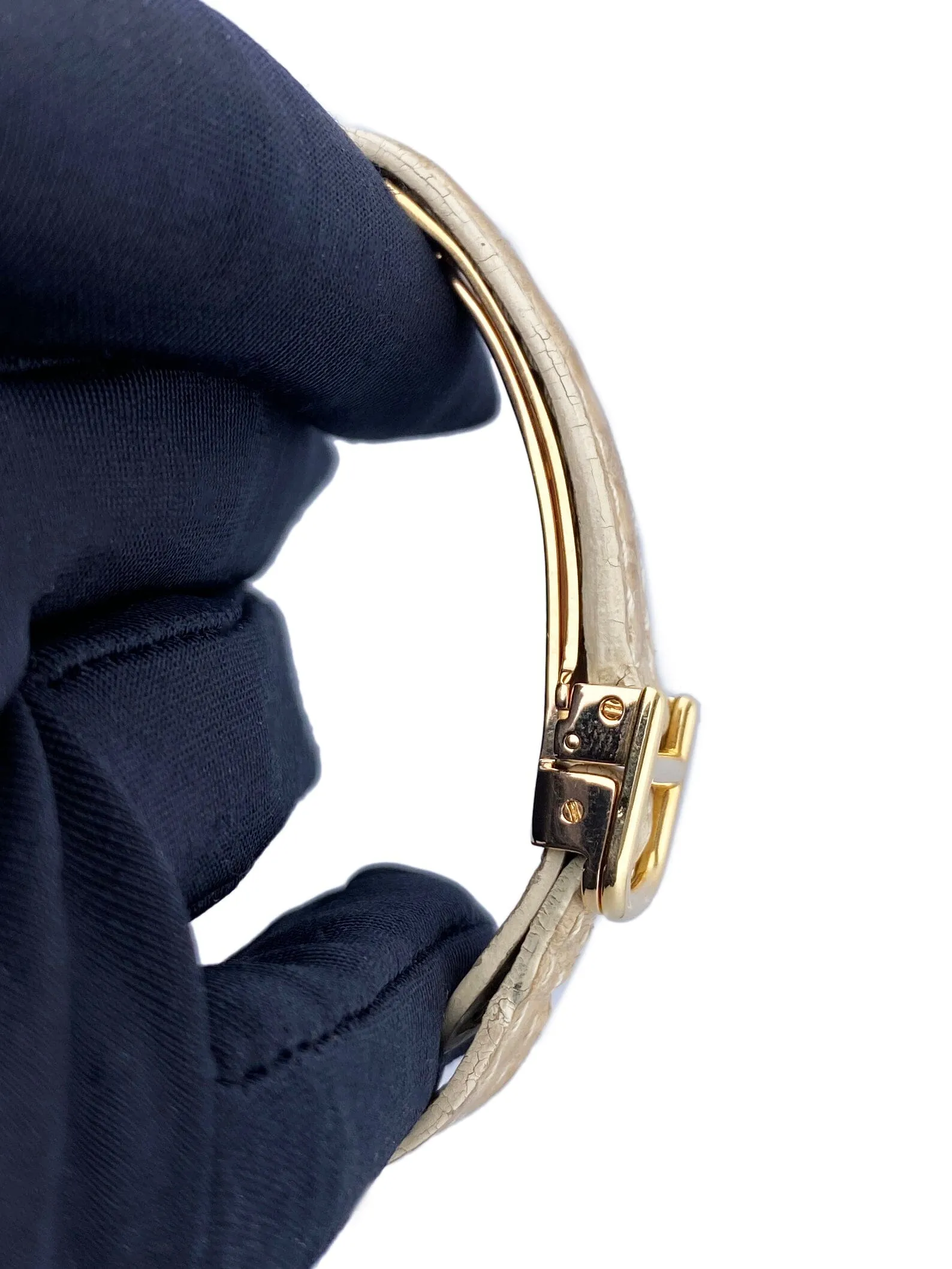 Cartier Baignoire Mini WB504731 Diamond 18k Yellow Gold Ladies Watch