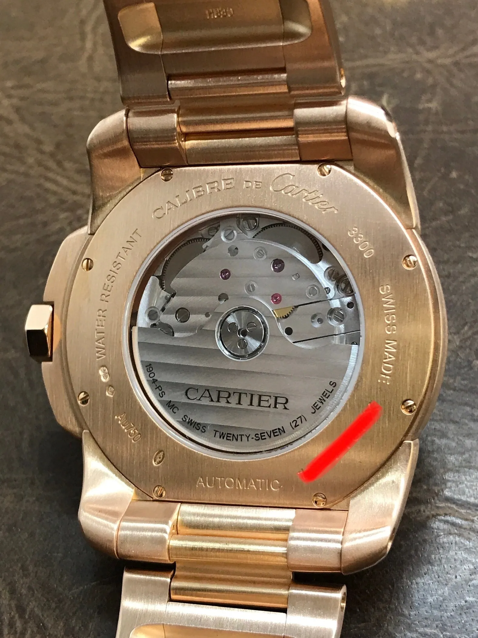 Cartier Calibre de Cartier W7100018 Silver Roman Dial Automatic Men's Watch