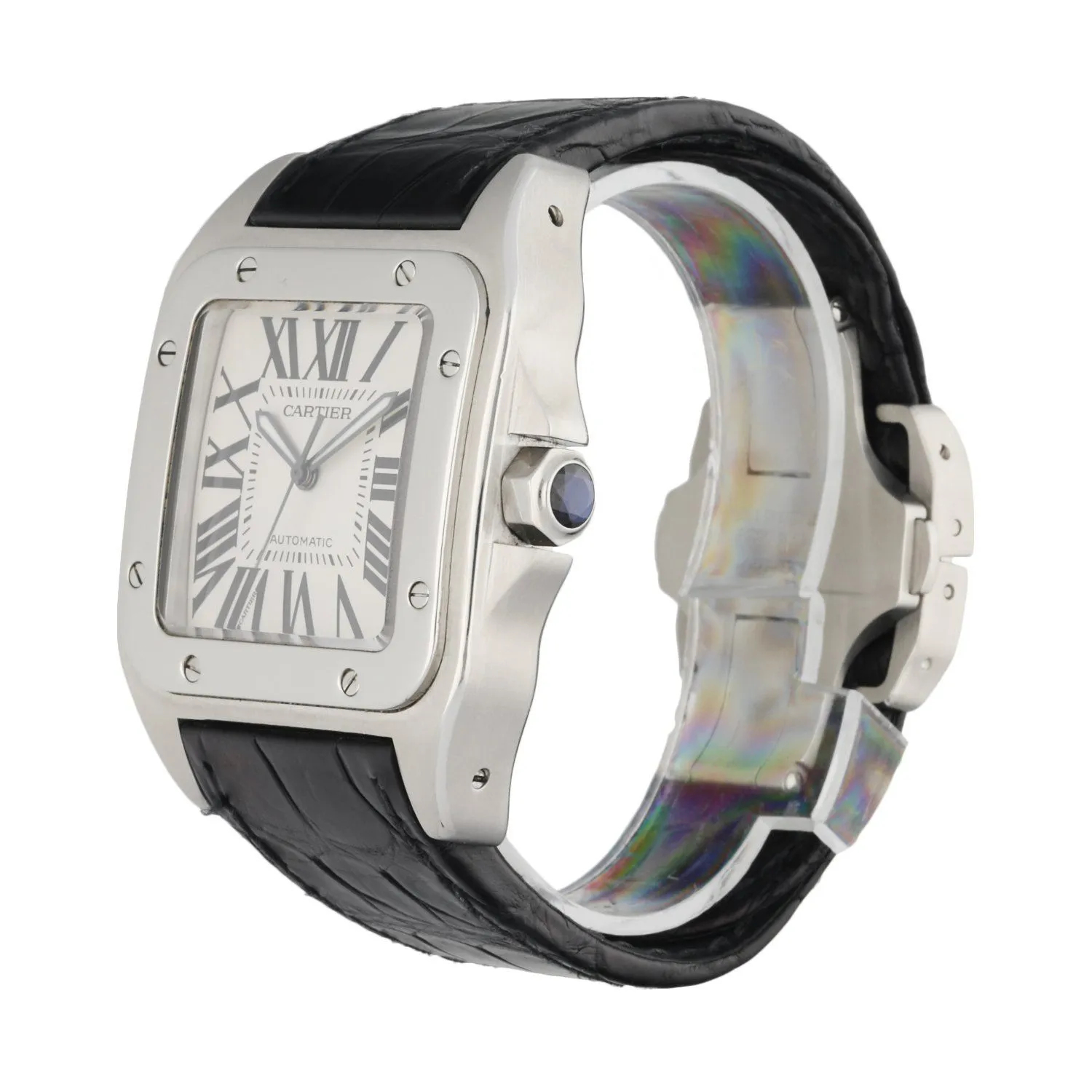 Cartier Santos-100  2656 Men's XL Watch