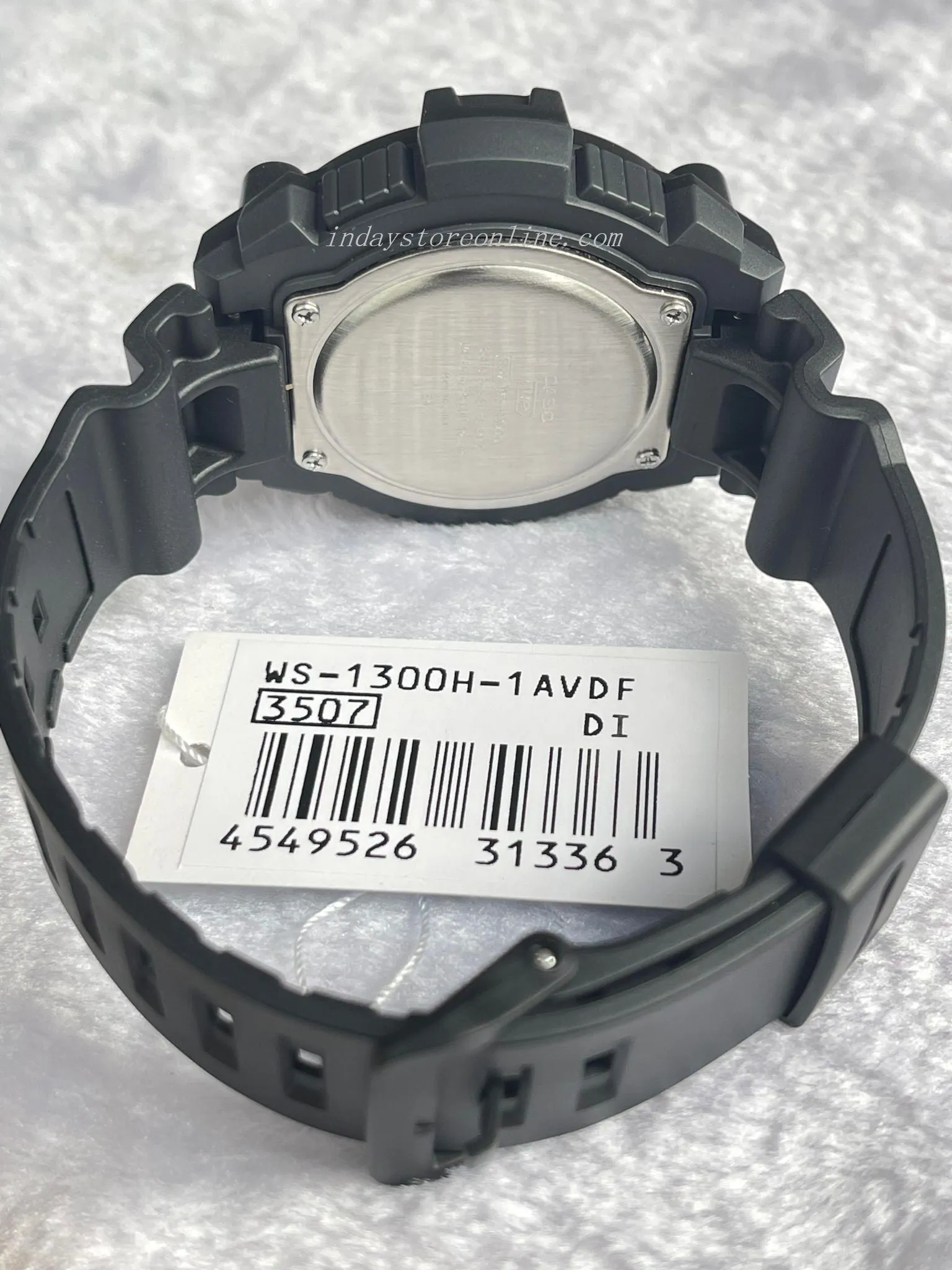 Casio Digital Men's Watch WS-1300H-1A Digital Sporty Design Resin Band Resin Glass Battery Life: 10 years