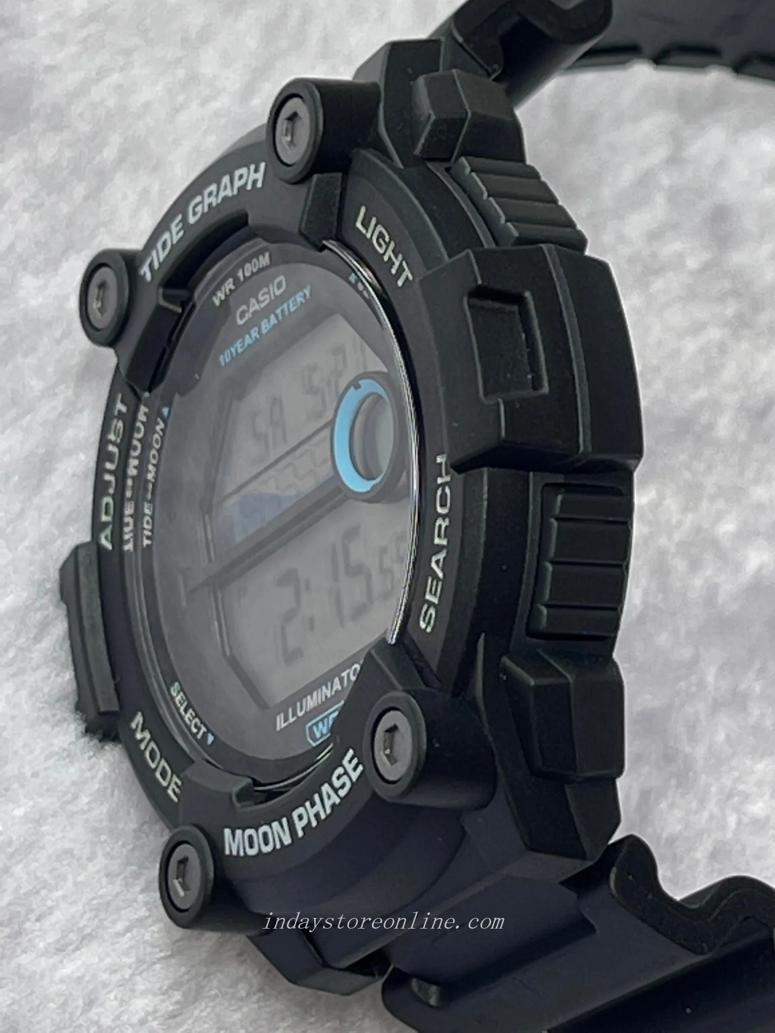 Casio Digital Men's Watch WS-1300H-1A Digital Sporty Design Resin Band Resin Glass Battery Life: 10 years