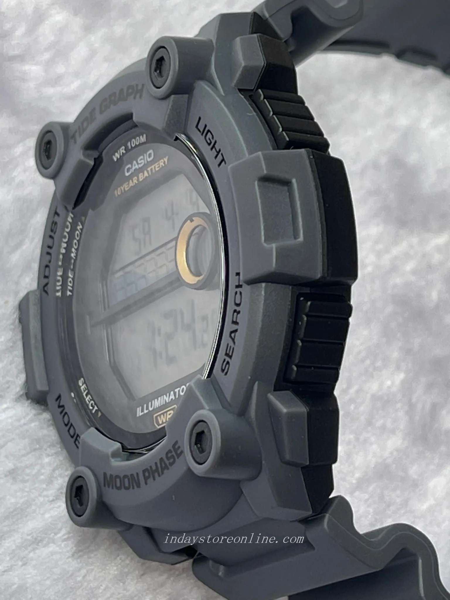 Casio Digital Men's Watch WS-1300H-8A Digital Sporty Design Resin Band Resin Glass Battery Life: 10 years