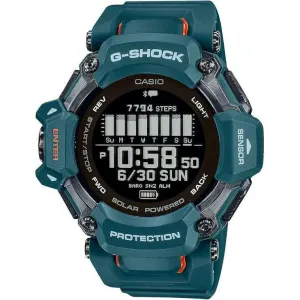 CASIO G-SHOCK G-SQUAD GPS CARDIOMETER BLUETOOTH BLUE DIGITAL MEN WATCH GBD-H2000-2JR