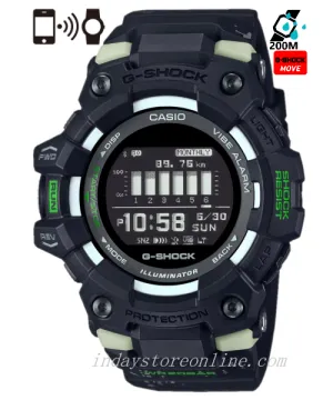 Casio G-Shock G-Squad Men's Watch GBD-100LM-1 Digital GBD-100 Series Glow In The Dark Resin With a Luminescent Camouflage Pattern Band