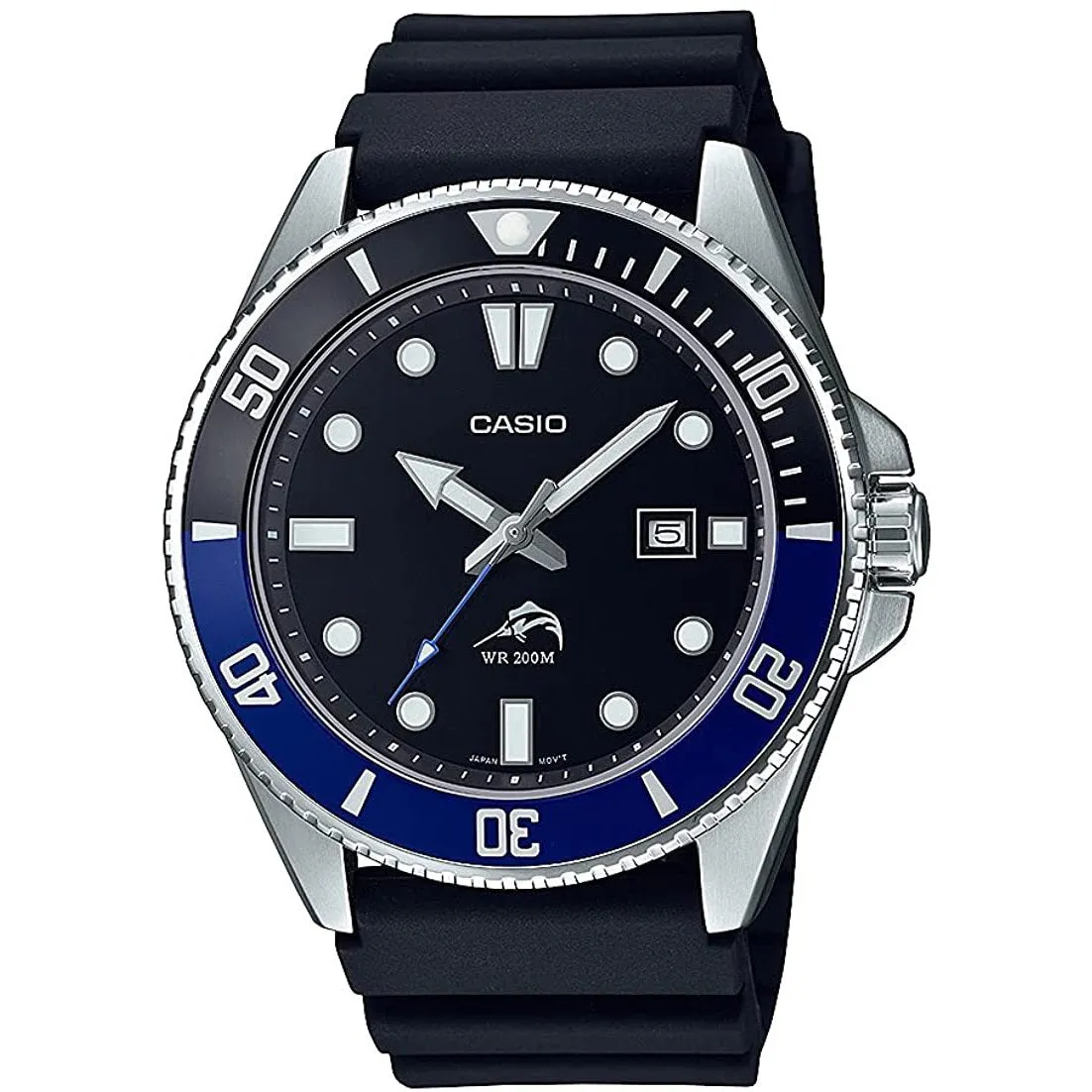Casio Sport Dive Blue Black MDV106B-1A1