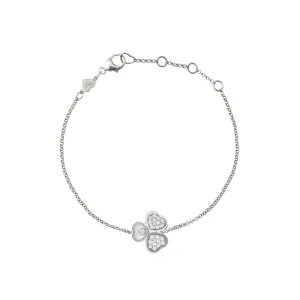 Chopard Happy Hearts Wings White Gold Diamond  Bracelet
