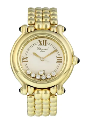 Chopard Happy Sport 4144 Floating Diamonds Midsize Ladies Watch