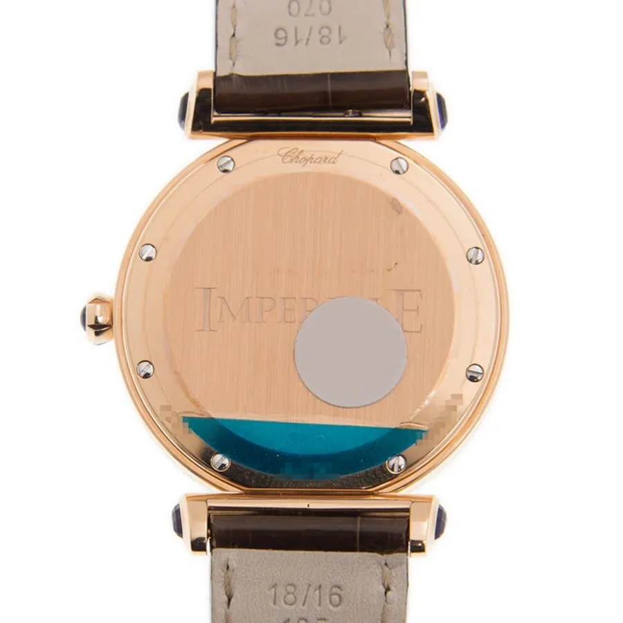 Chopard Imperiale Quartz Diamond Brown Dial Unisex Watch 384221-5011