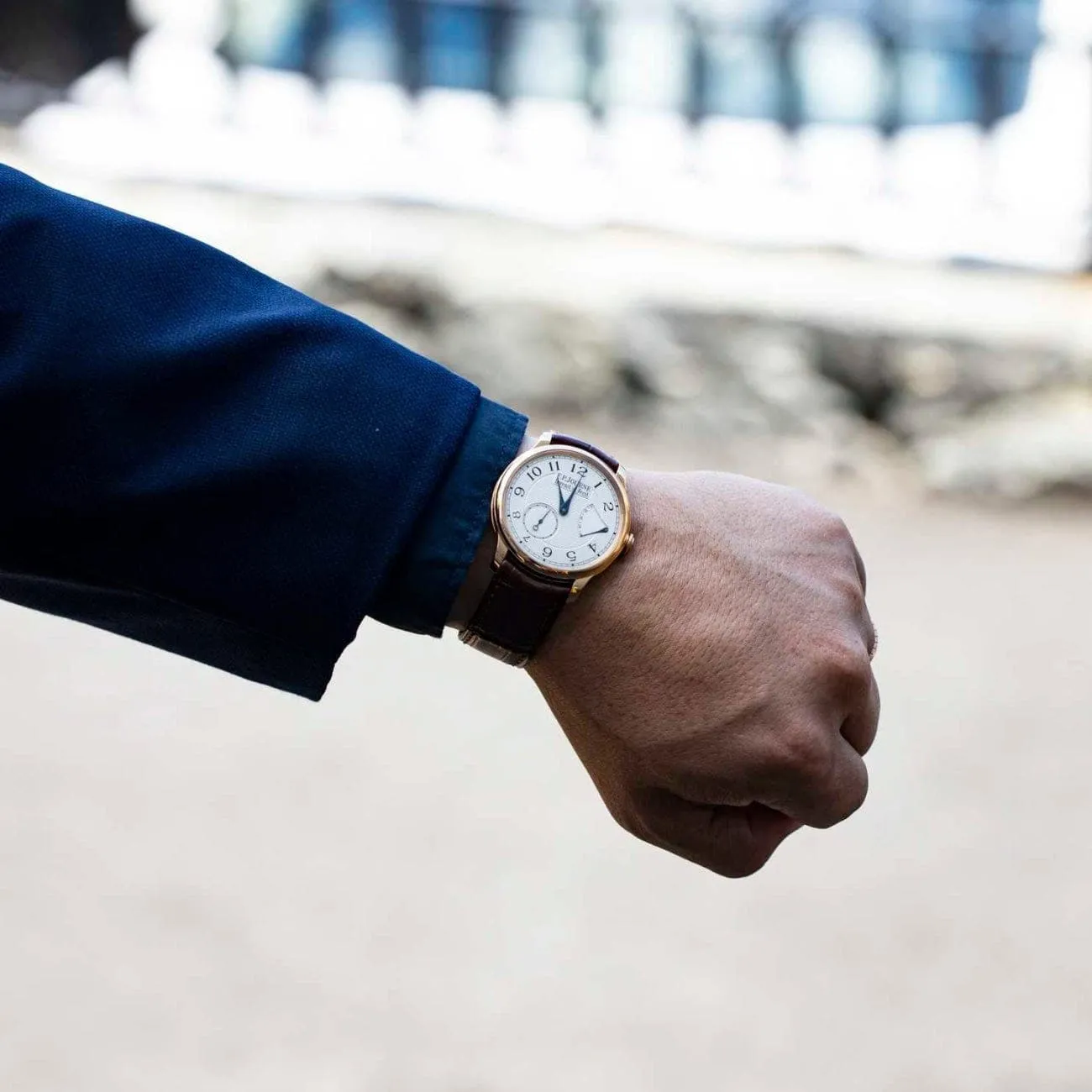 Chronometre Souverain 38mm Rose Gold