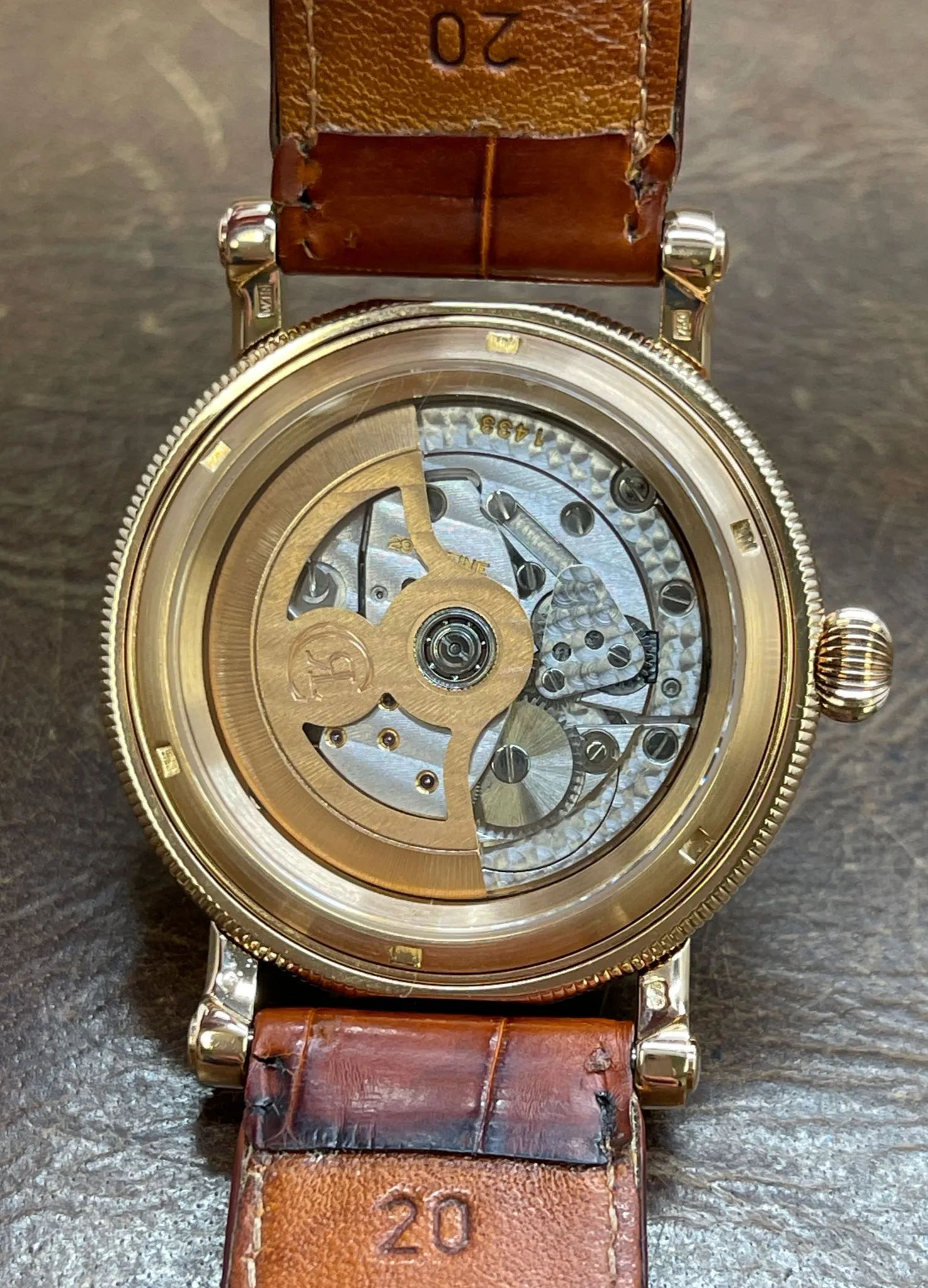 Chronoswiss Delphis Jumping Hour Retrograde CH1421R Silver Dial Automatic Men's Watch