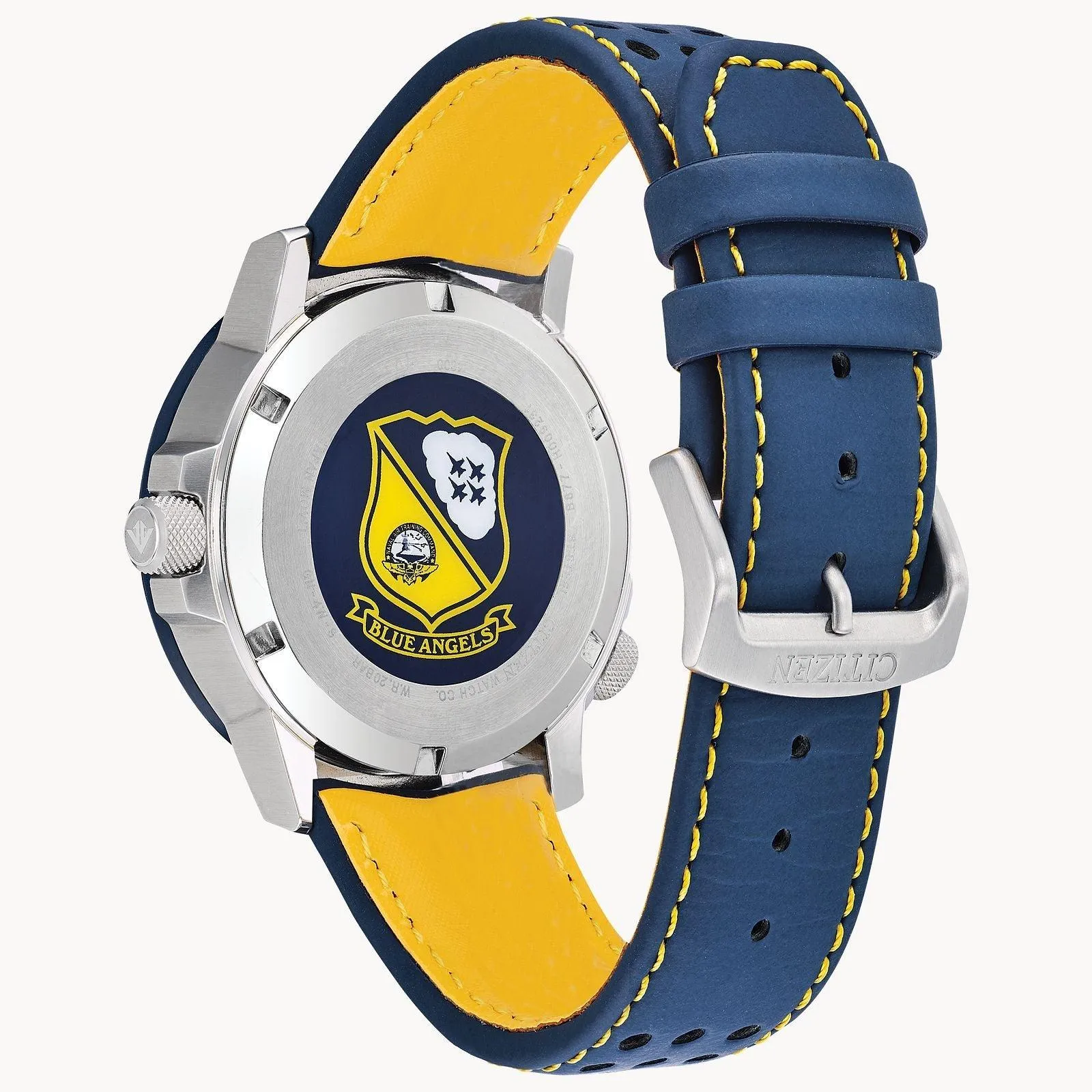 Citizen Eco Drive Blue Angels Nighthawk Men's Watch BJ7007-02L