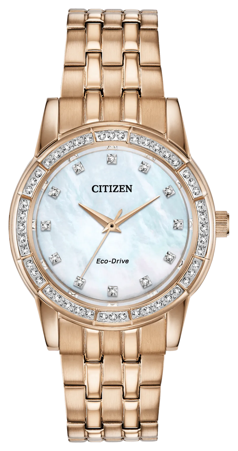 Citizen Eco Drive Silhouette Crystal Women's Watch EM0773-54D