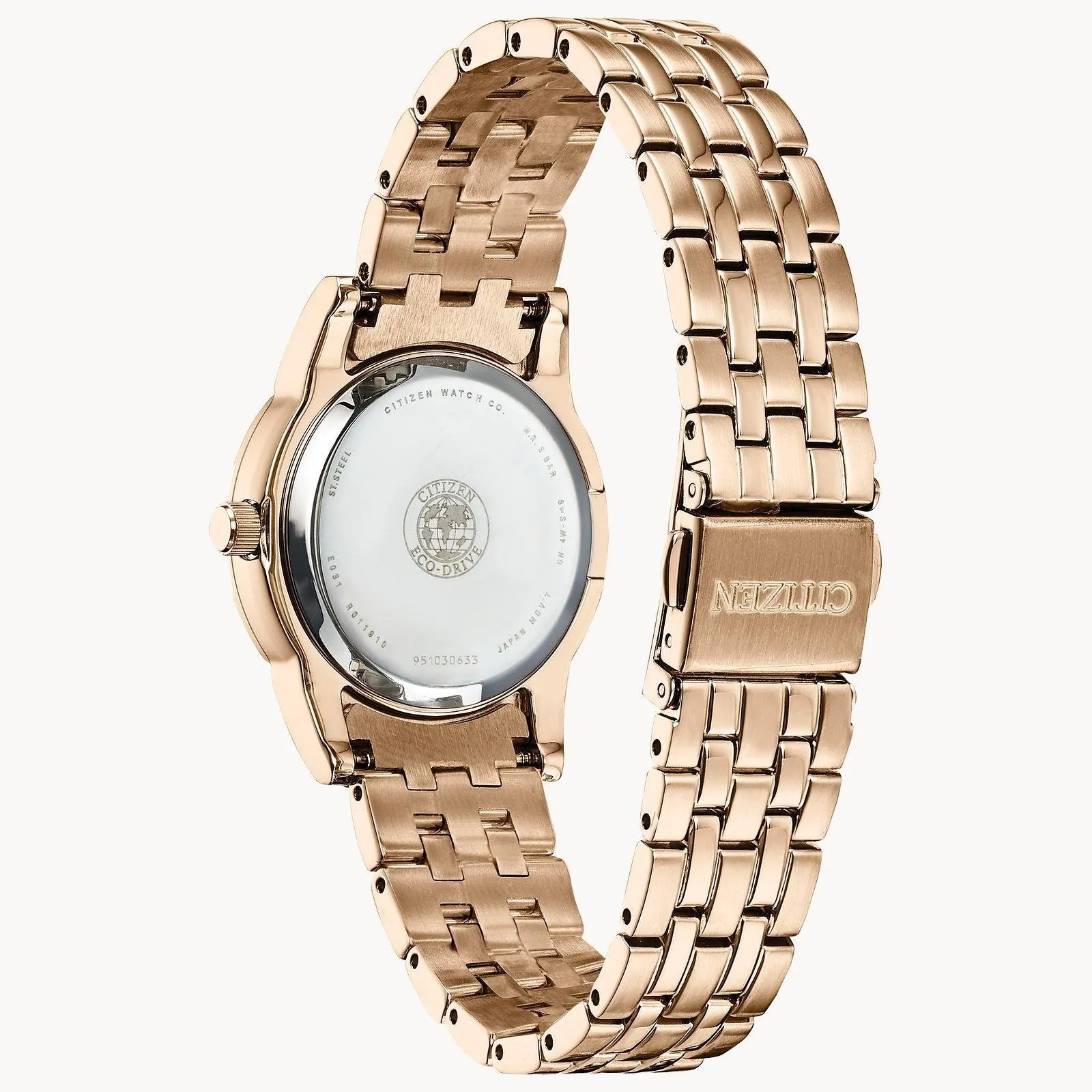 Citizen Eco Drive Silhouette Crystal Women's Watch EM0773-54D