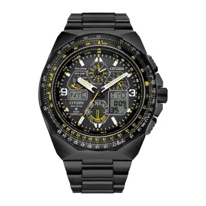 Citizen Promaster Blue Angels Skyhawk A-T Mens Eco Drive Black Tone Watch