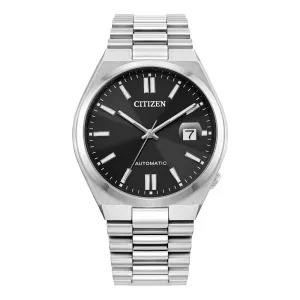 Citizen Tsuyosa Sport Automatic Mens Stainless Steel Black Dial Watch