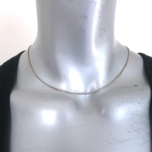 David Yurman 16" Box Chain Necklace Sterling Silver