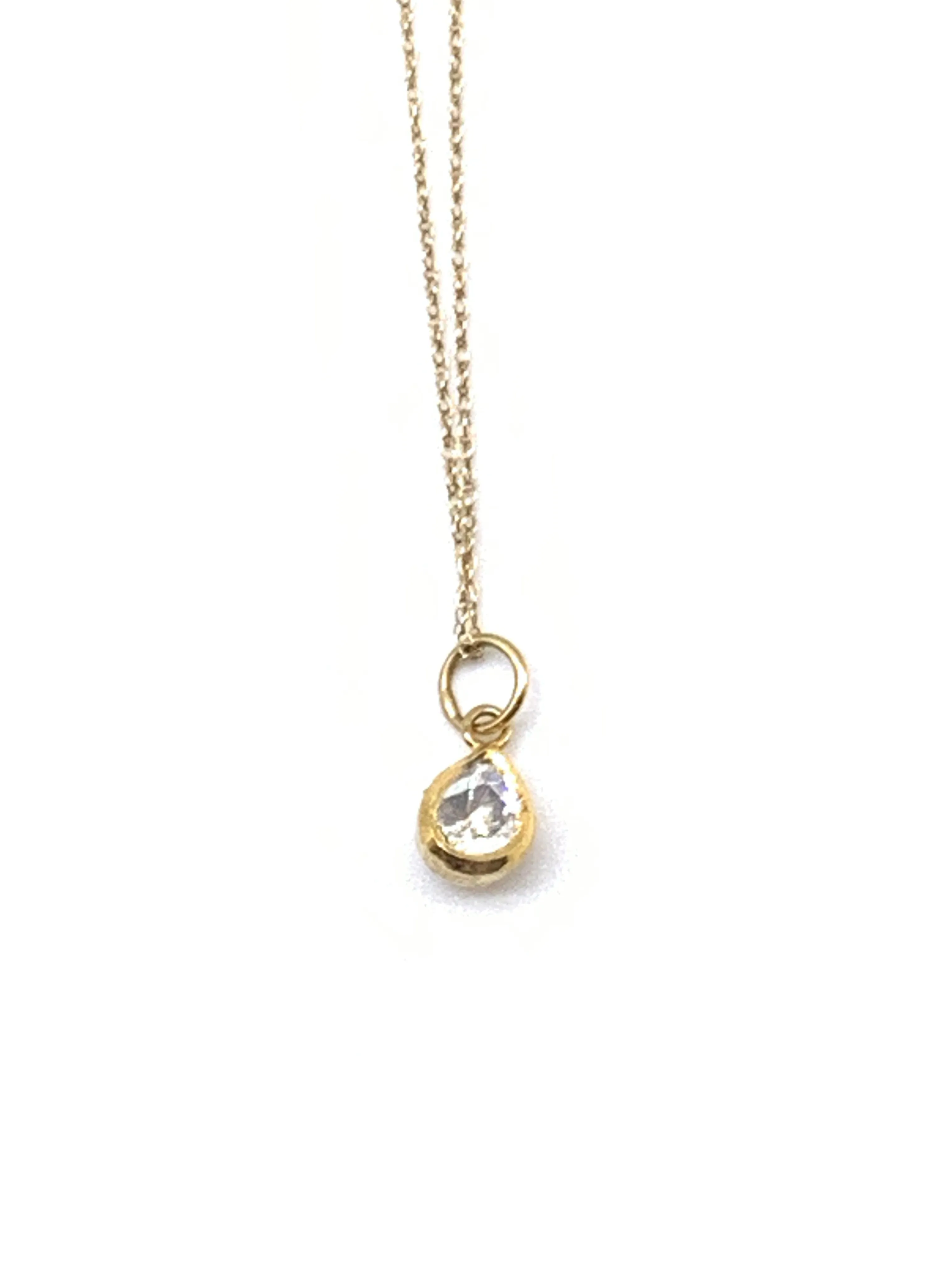 Diamond 18K Gold Pendant