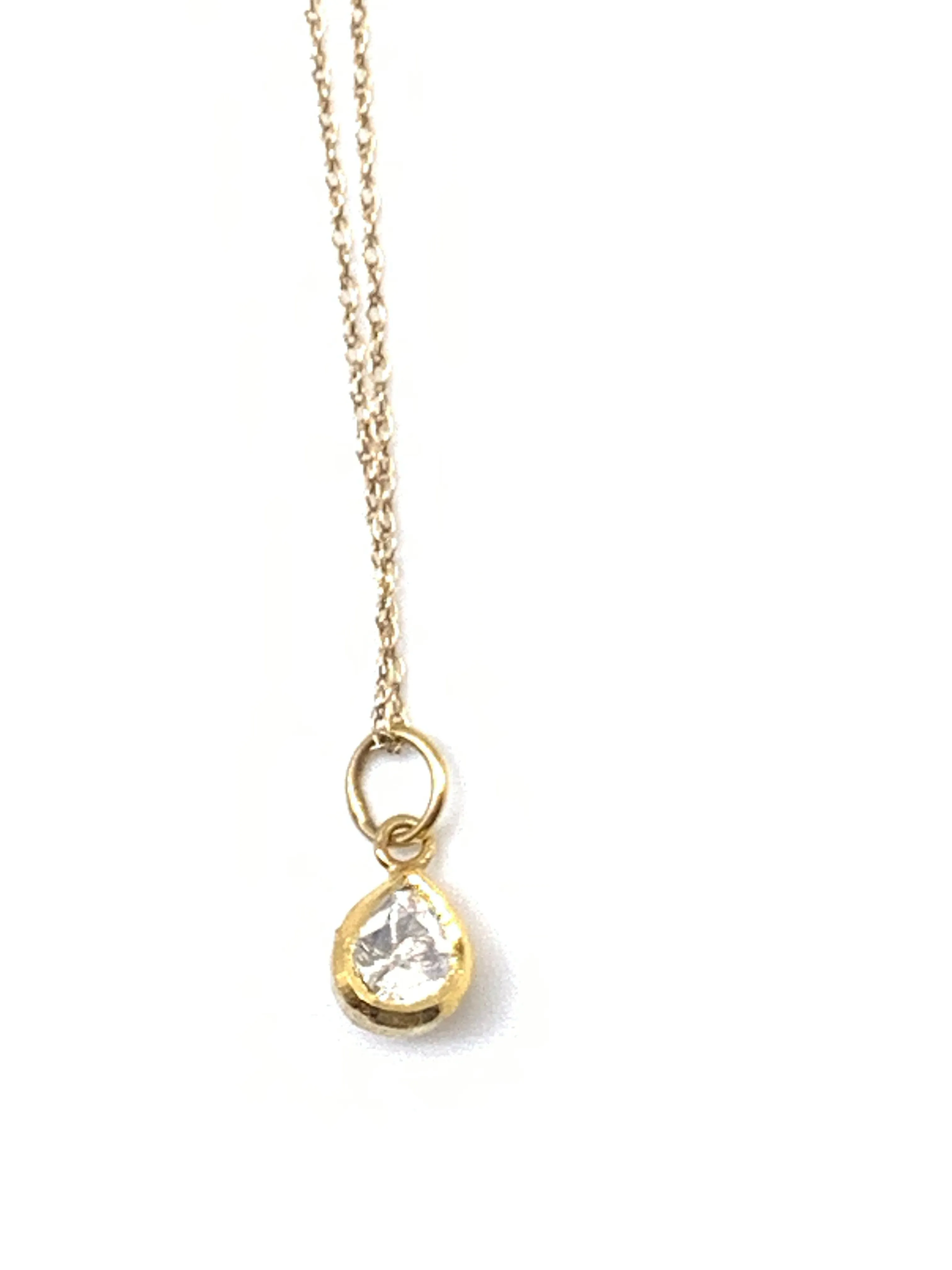 Diamond 18K Gold Pendant