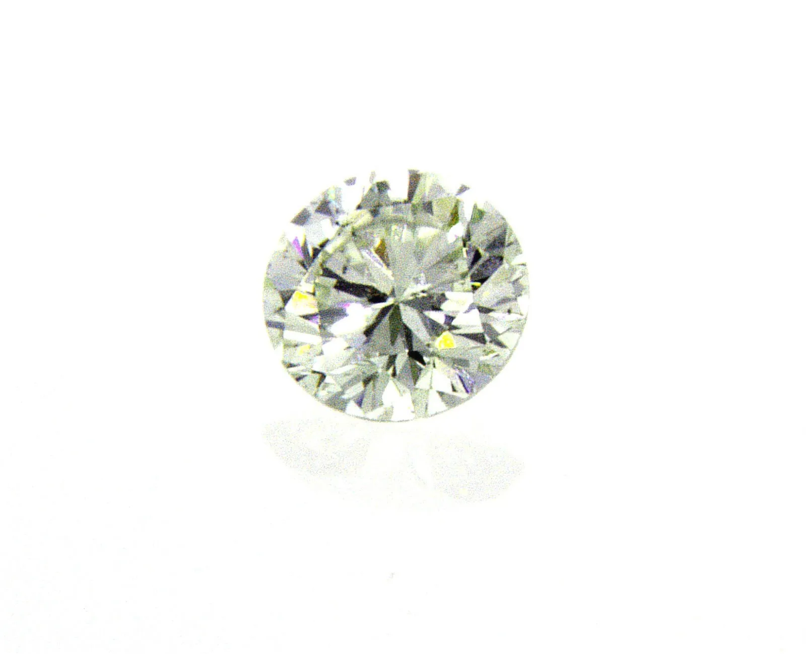 Diamond Rare Fancy Yellow Green Color Round Cut Loose 0.23 CT SI1 GIA Certified