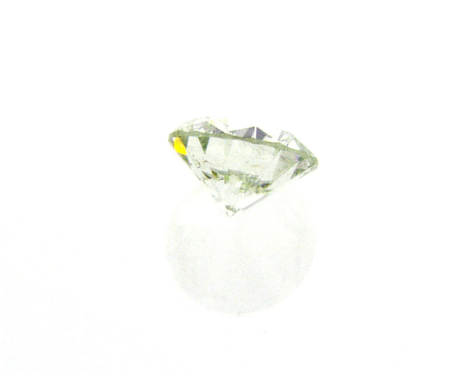 Diamond Rare Fancy Yellow Green Color Round Cut Loose 0.23 CT SI1 GIA Certified