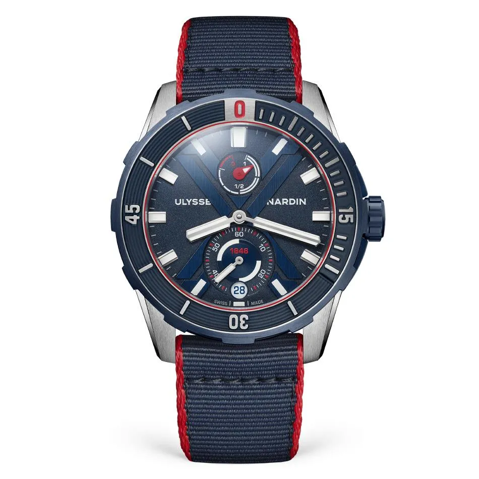 DIVER X NEMO POINT 44MM BRUSHED TITANIUM