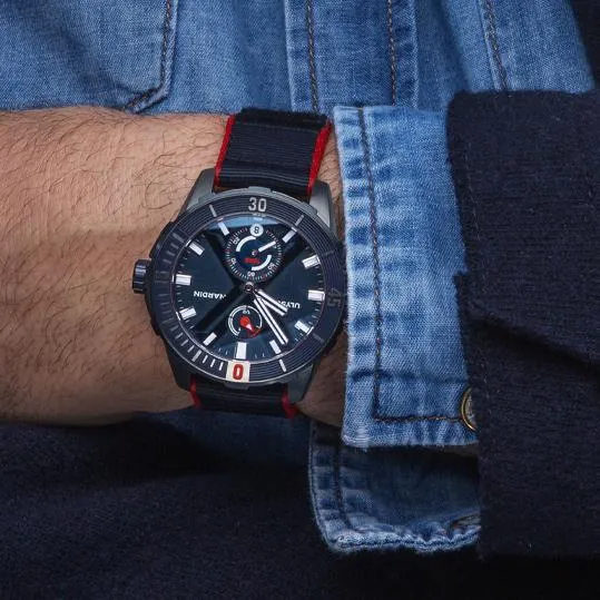 DIVER X NEMO POINT 44MM BRUSHED TITANIUM