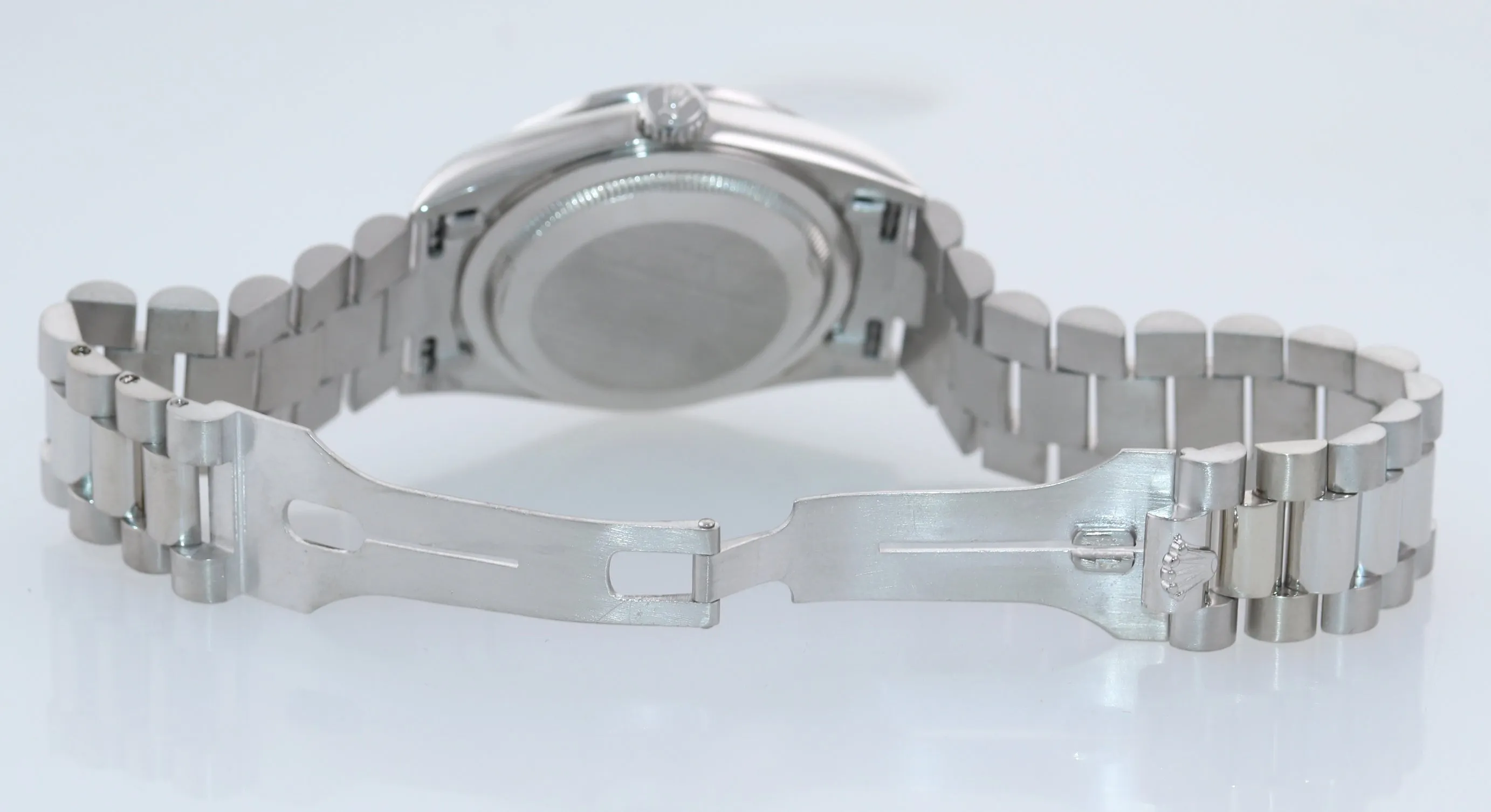 FACTORY Rolex Day-Date President 18296 Diamond Lugs Bezel 36 Platinum Watch Box