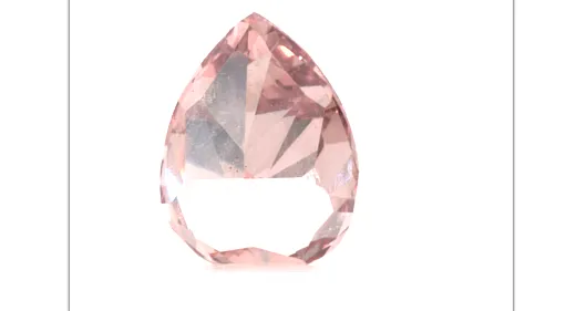 Fancy Pink Diamond 0.60CT VS1 Natural Loose Pear Cut GIA Certified Rare Color