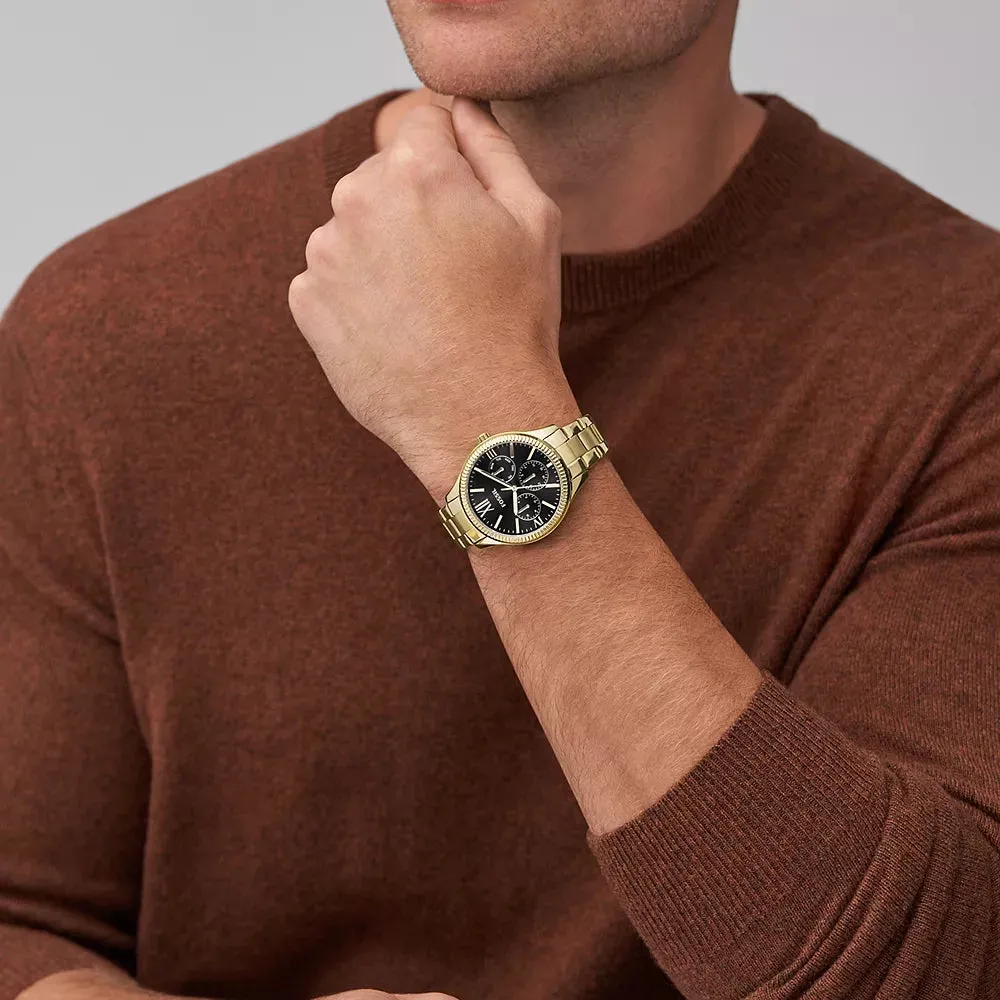 Fossil Rye Stainless Steel Couple Set Watches