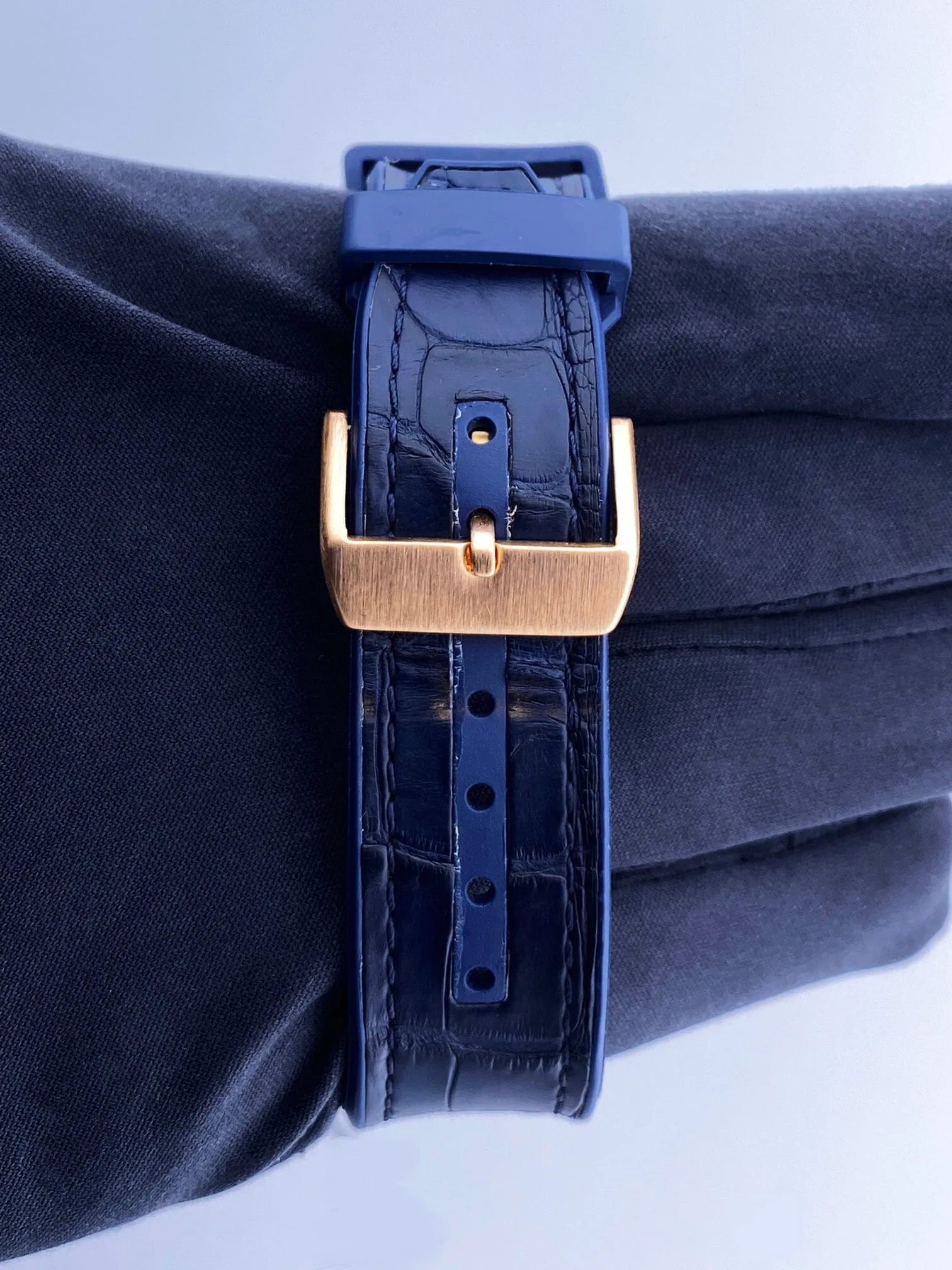 Franck Muller Vanguard V 45 SC DT Black Dial Mens Watch With Papers