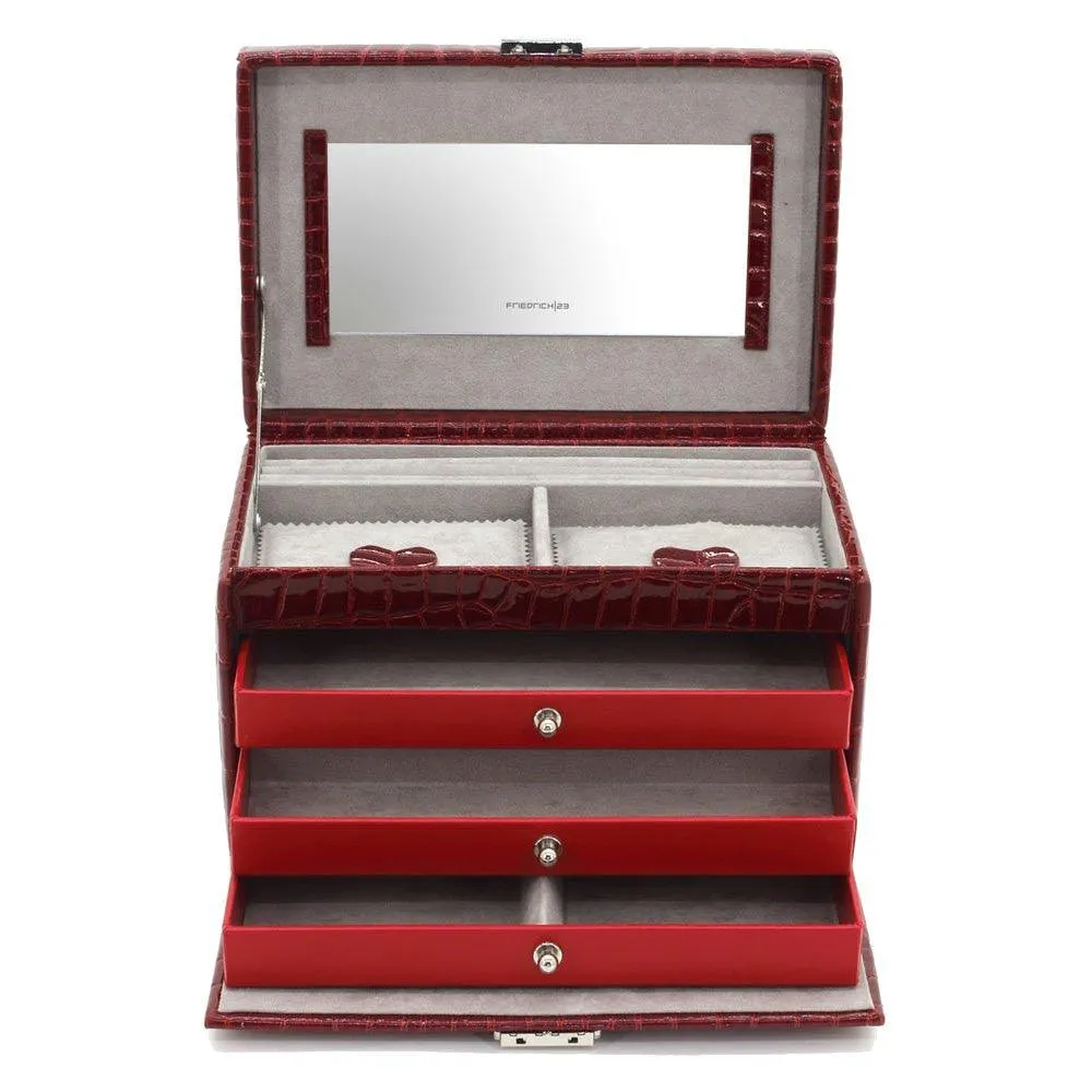 Friedrich23 jewelry box23 red coconut printing 23254-40