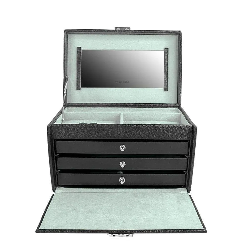 Friedrich23 jolie royal black 23256-21 jewelry box
