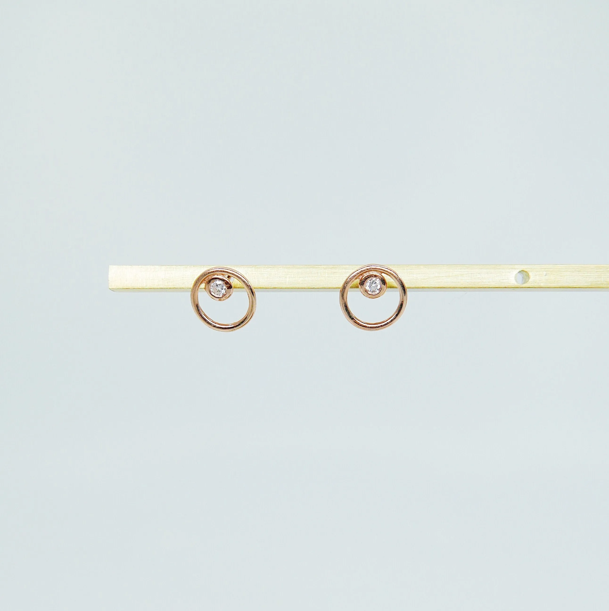 Full Circle Diamond Earrings