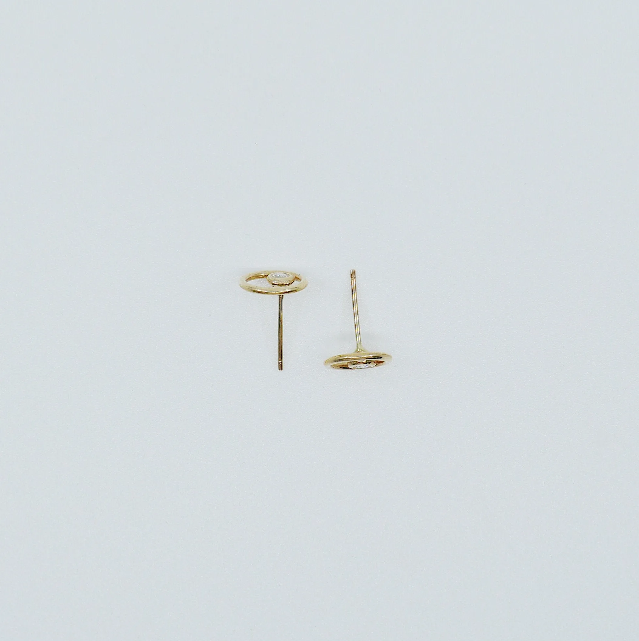 Full Circle Diamond Earrings