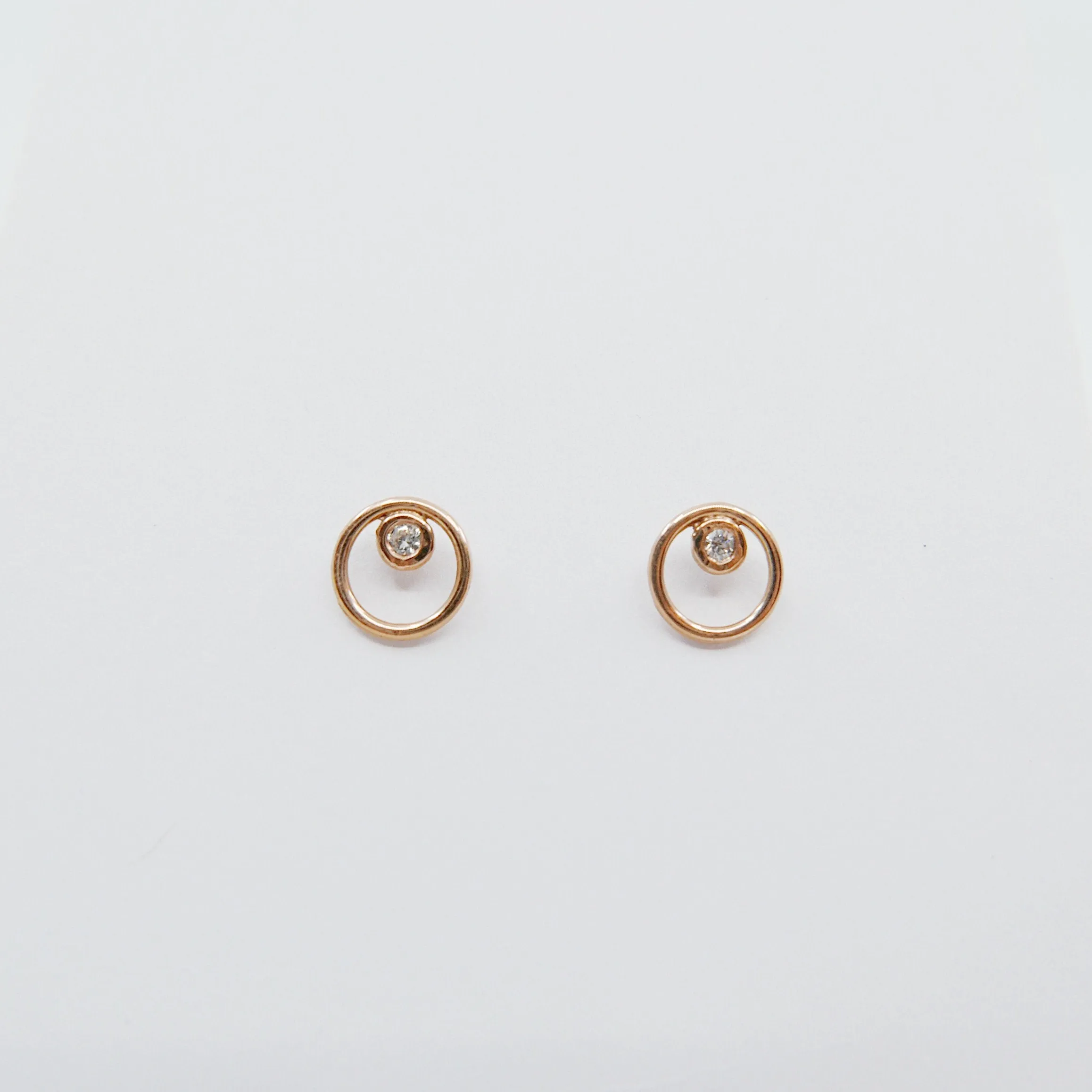 Full Circle Diamond Earrings