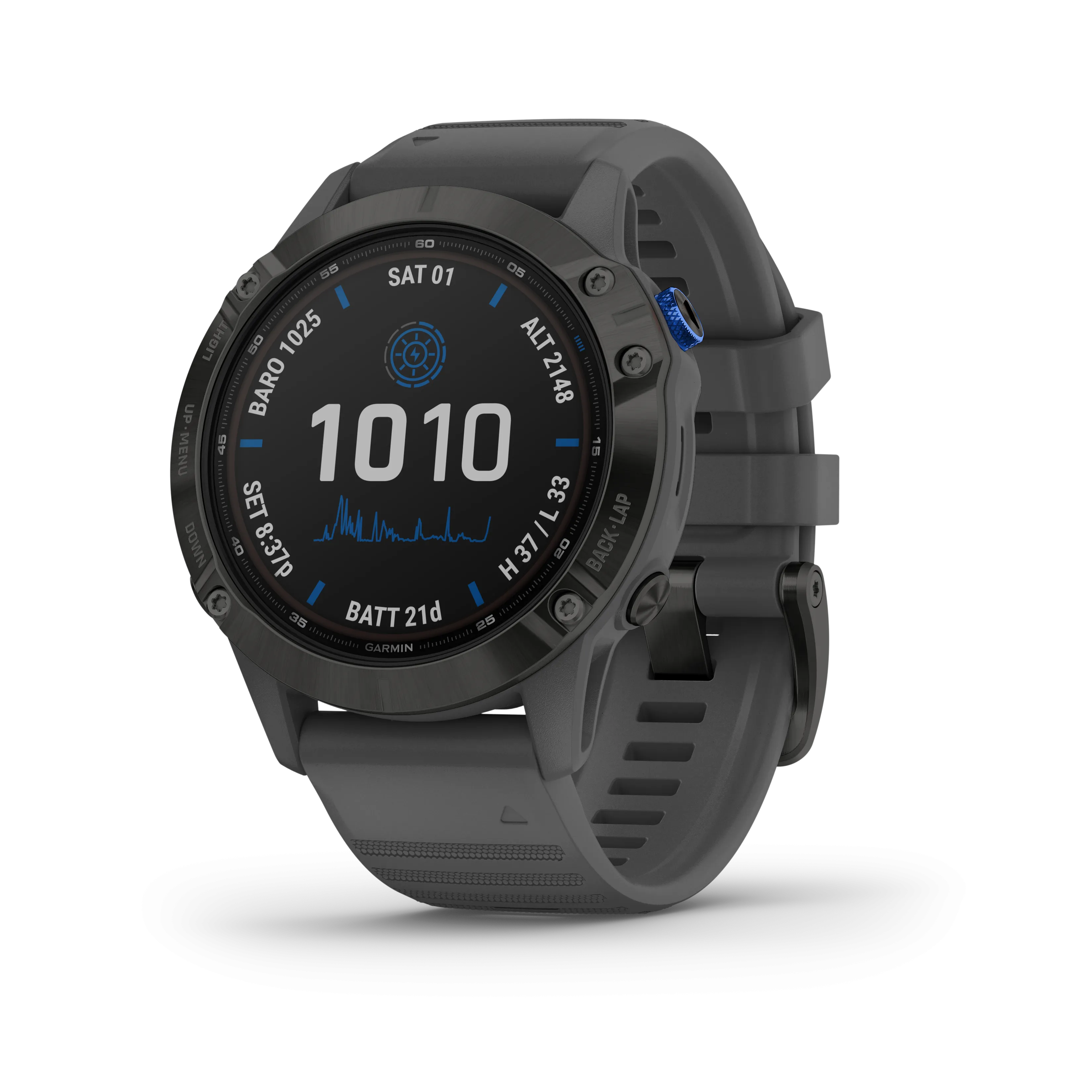 Garmin Fenix 6 Pro Solar Premium Multisport GPS Watches with Pulse OX, Routable Maps and Music Smartwatch