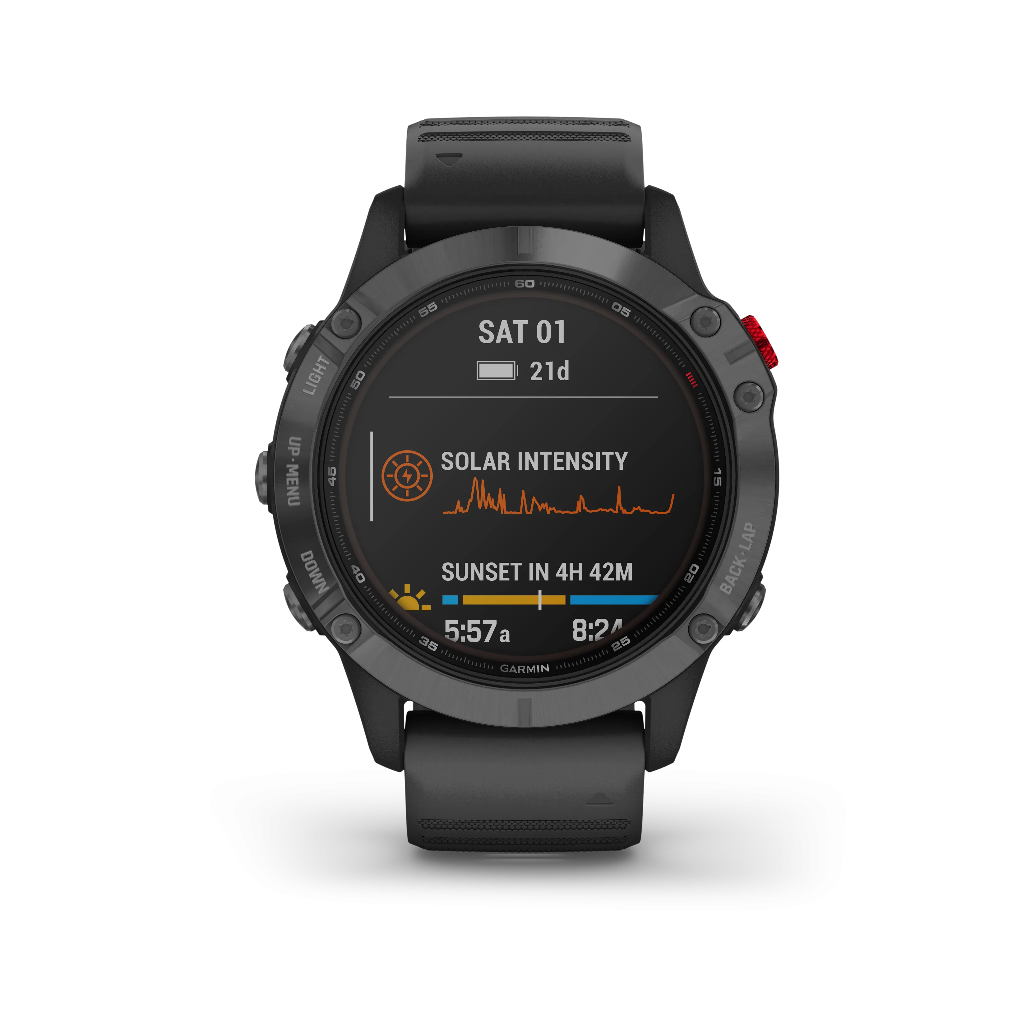Garmin Fenix 6 Pro Solar Premium Multisport GPS Watches with Pulse OX, Routable Maps and Music Smartwatch