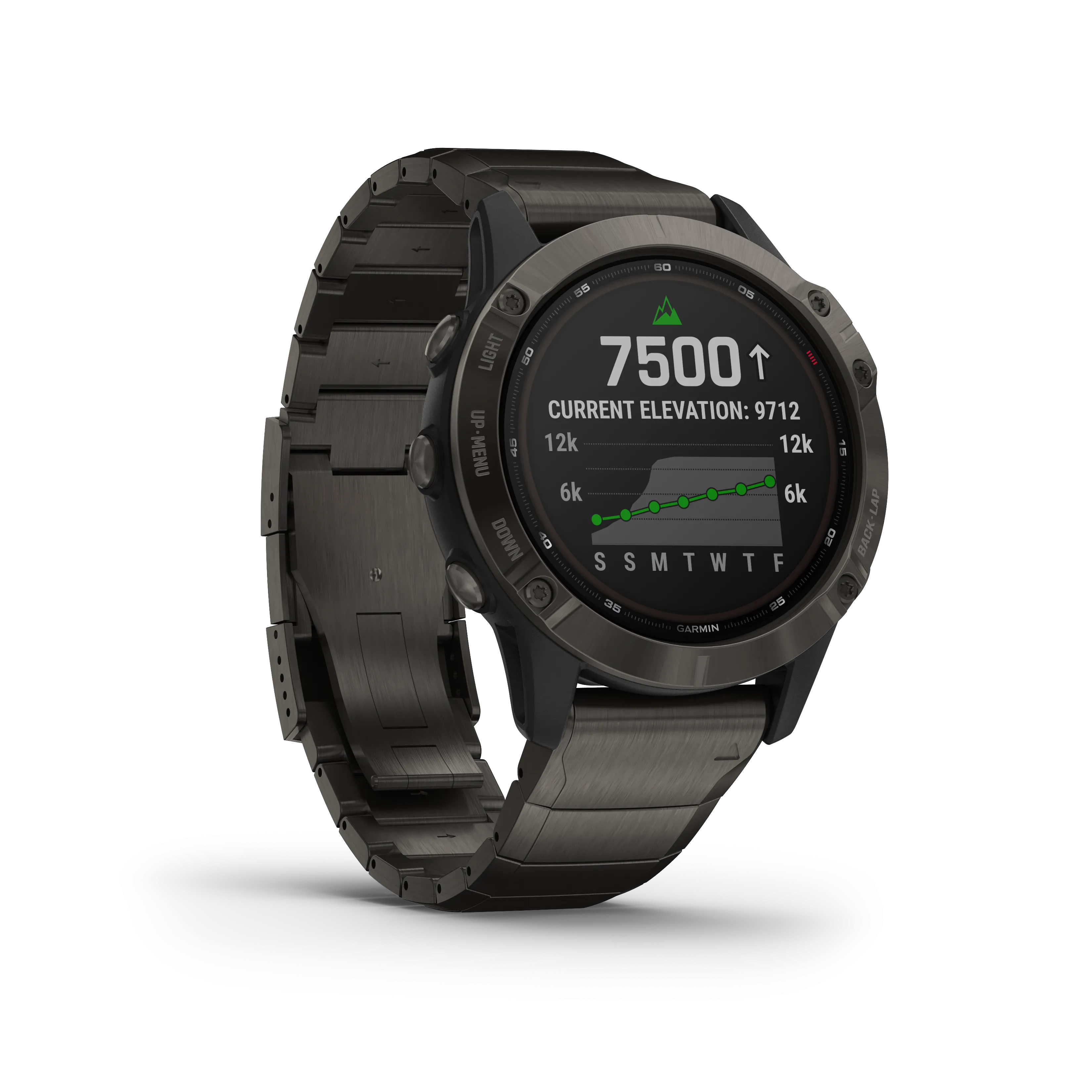 Garmin Fenix 6 Pro Solar Premium Multisport GPS Watches with Wearable4U Bundle (Earbuds or Power Pack)