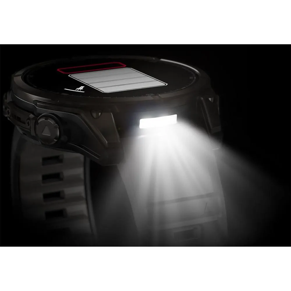 Garmin Fenix 8 47mm Smartwatch, Sapphire, Carbon Gray Titanium   Accessories Bundle