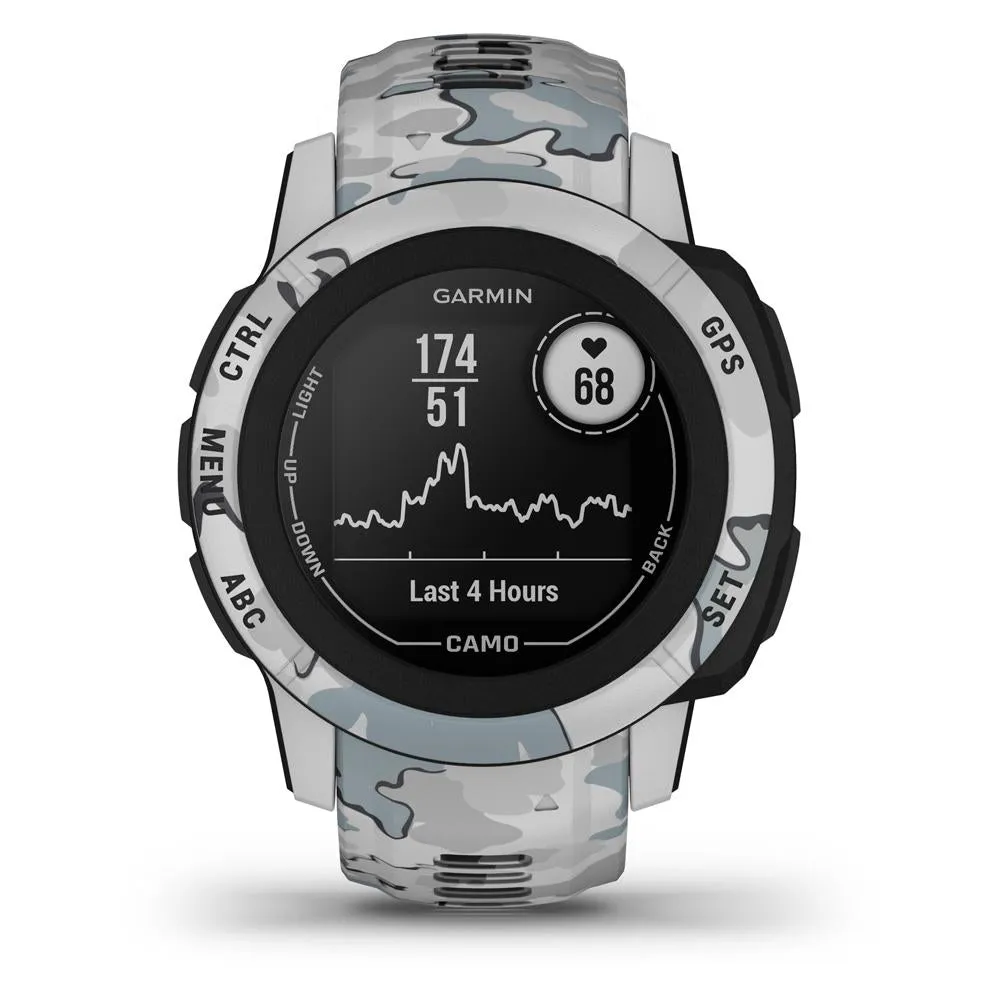 Garmin Instinct 2S Rugged Outdoor Smartwatch Camo Edition Mist Camo   Warranty
