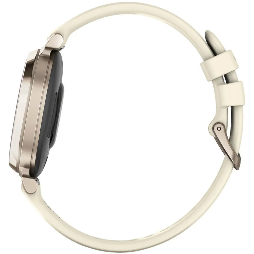 Garmin Lily 2 Smartwatch Cream Gold with Coconut Silicone Band