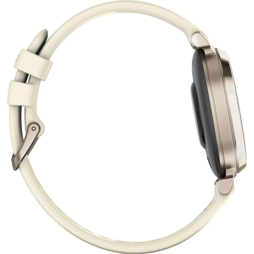 Garmin Lily 2 Smartwatch Cream Gold with Coconut Silicone Band