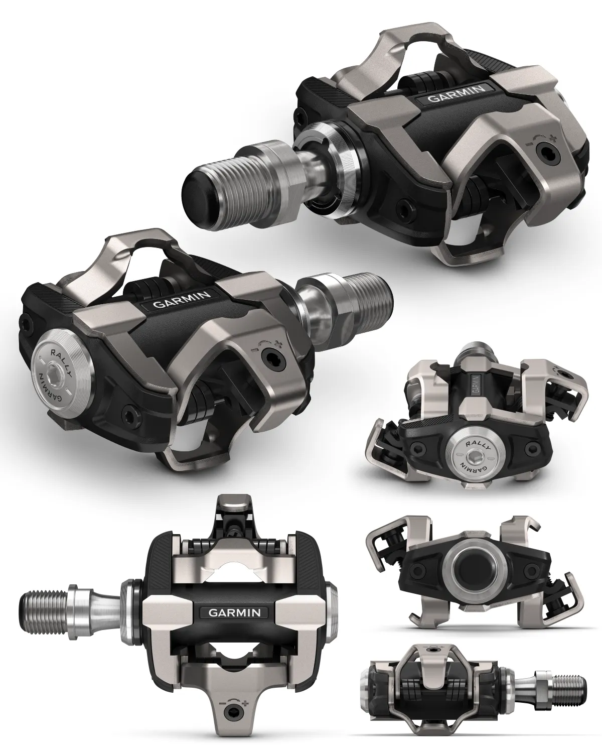 Garmin Rally XC100 Single-Sensing Power Meter Pedal, SHIMANO SPD Cleat Compatibility, Reliable Power & Cadence Tracking 010-02388-05_W4U